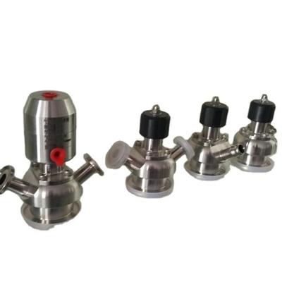 De Klep van de het Roestvrije staalbemonstering van de fabrieksprijs paste Sanitair Tow Port Sample Valve aan