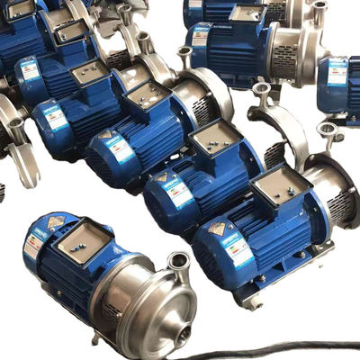 De fabrieksprijs paste Centrifugaalpomp, de Pomp van het het roestvrije staalwater van 6,5 15hp SS304&316, drank/bier/melk/alcoholpomp aan